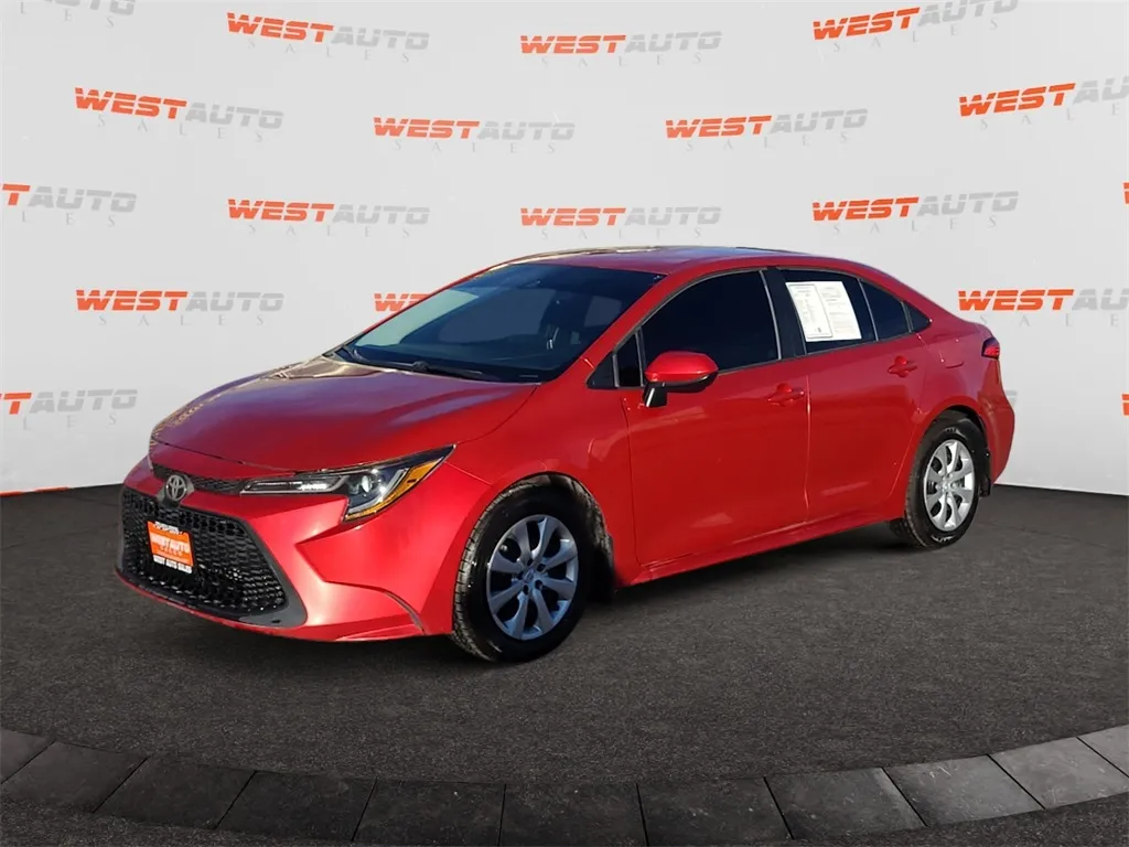 Red 2020 Toyota Corolla LE for sale in Tooele, UT