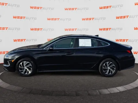 Photos of 2020 Hyundai Sonata Hybrid Blue for sale in Tooele, UT at West Auto Sales - Tooele