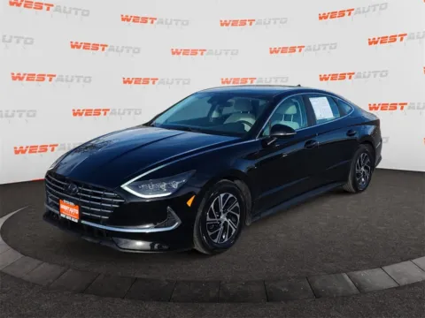 Black 2020 Hyundai Sonata Hybrid Blue for sale in Tooele, UT