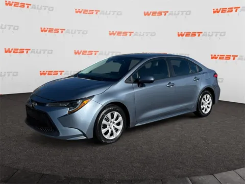 Blue 2022 Toyota Corolla LE for sale in Tooele, UT