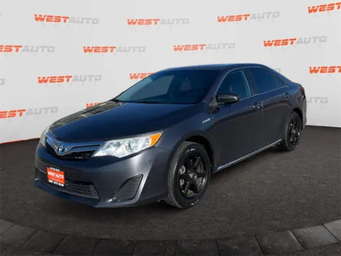 Black 2012 Toyota Camry Hybrid LE for sale in Tooele, UT