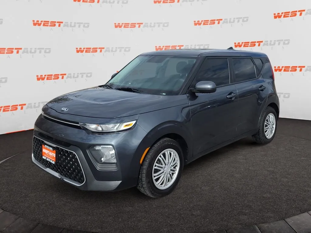 Gray 2021 Kia Soul LX for sale in Tooele, UT
