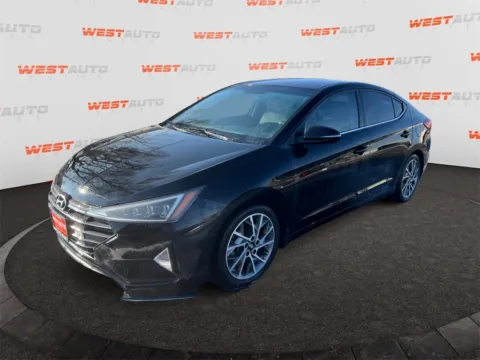 Black 2020 Hyundai Elantra Limited for sale in Tooele, UT