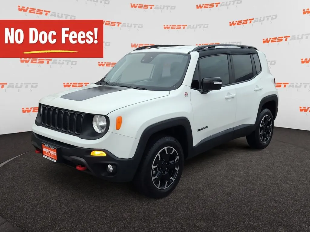 White 2023 Jeep Renegade Trailhawk for sale in Tooele, UT