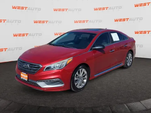 Red 2017 Hyundai Sonata Sport for sale in Tooele, UT