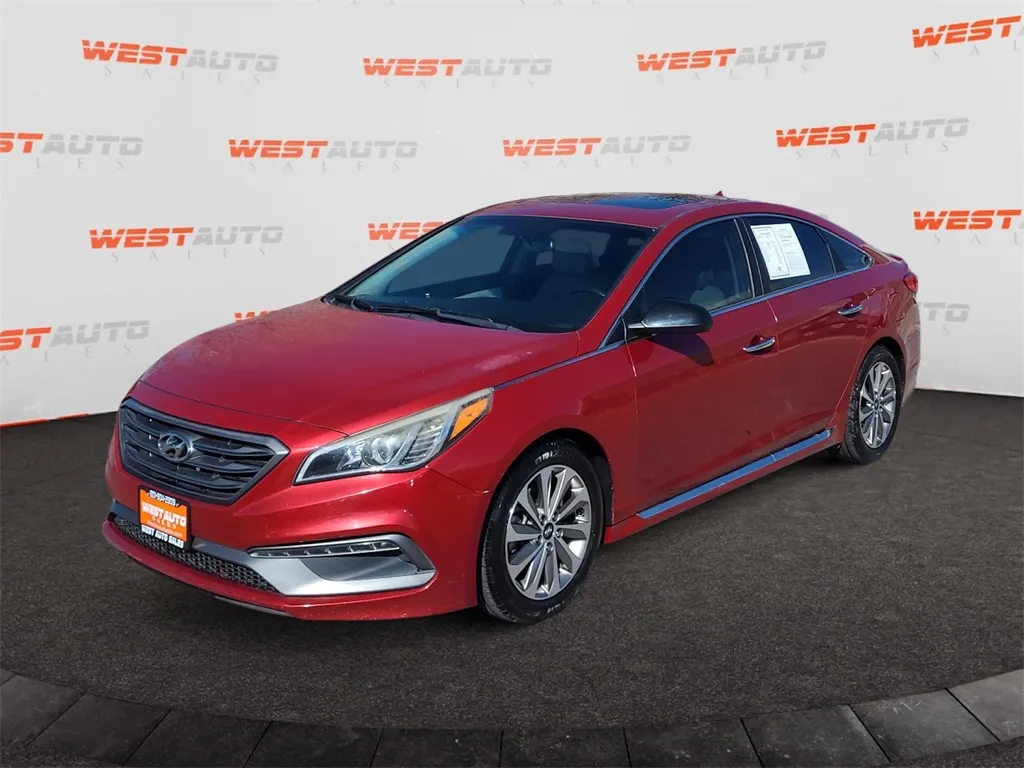 Red 2017 Hyundai Sonata Sport for sale in Tooele, UT