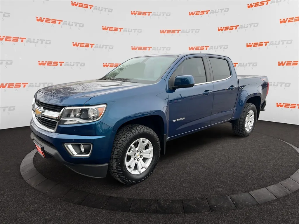 Blue 2019 Chevrolet Colorado LT for sale in Tooele, UT