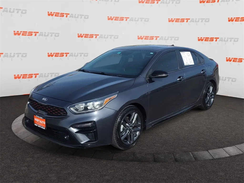 Gray 2021 Kia Forte GT-Line for sale in Tooele, UT