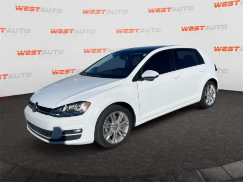 White 2015 Volkswagen Golf TDI SE 4-Door for sale in Tooele, UT