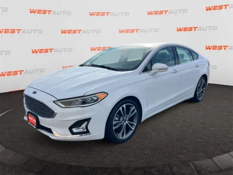 White 2020 Ford Fusion Titanium for sale in Tooele, UT