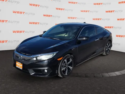 Black 2016 Honda Civic Touring for sale in Tooele, UT
