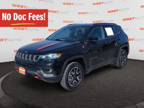 Black 2025 Jeep Compass Trailhawk for sale in Tooele, UT
