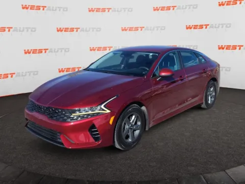 Red 2021 Kia K5 LX for sale in Tooele, UT