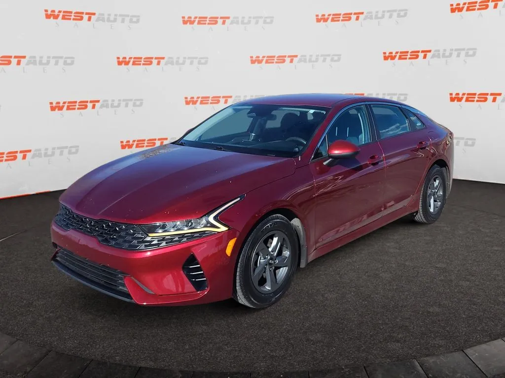 Red 2021 Kia K5 LX for sale in Tooele, UT