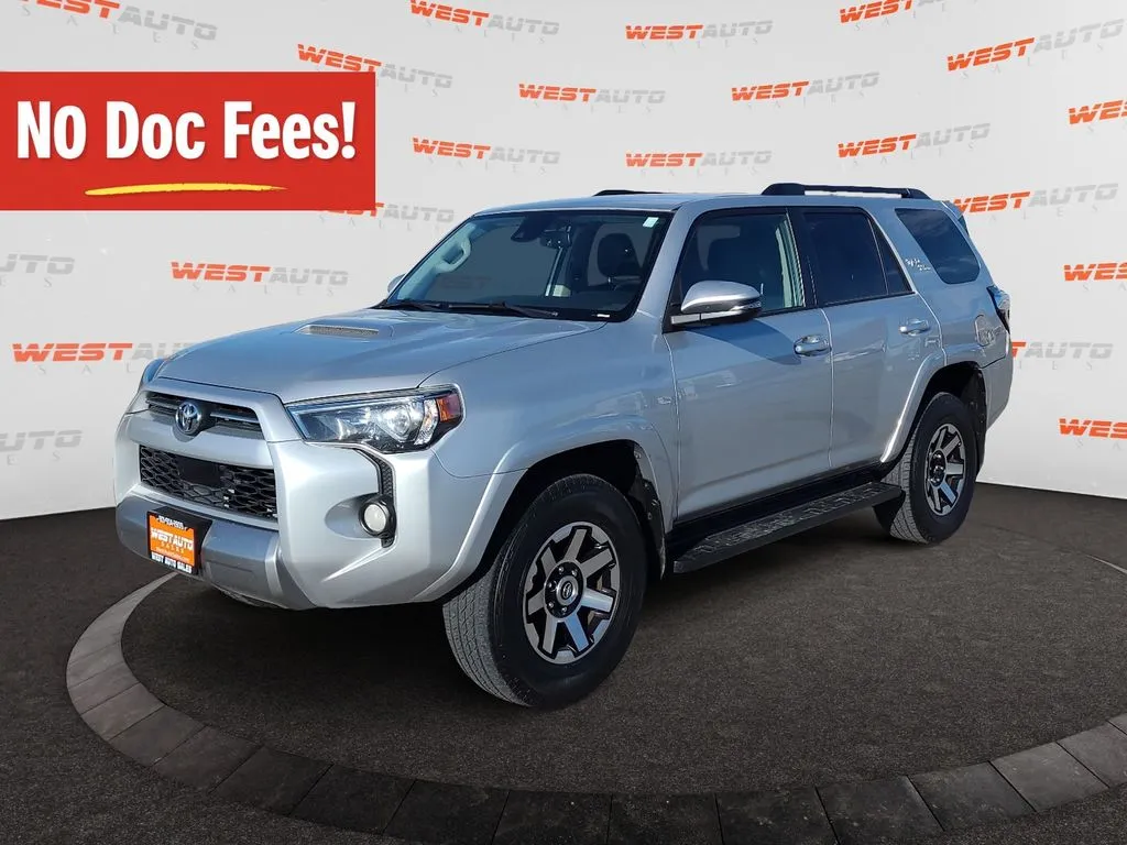 Silver 2020 Toyota 4Runner TRD Off-Road Premium for sale in Tooele, UT
