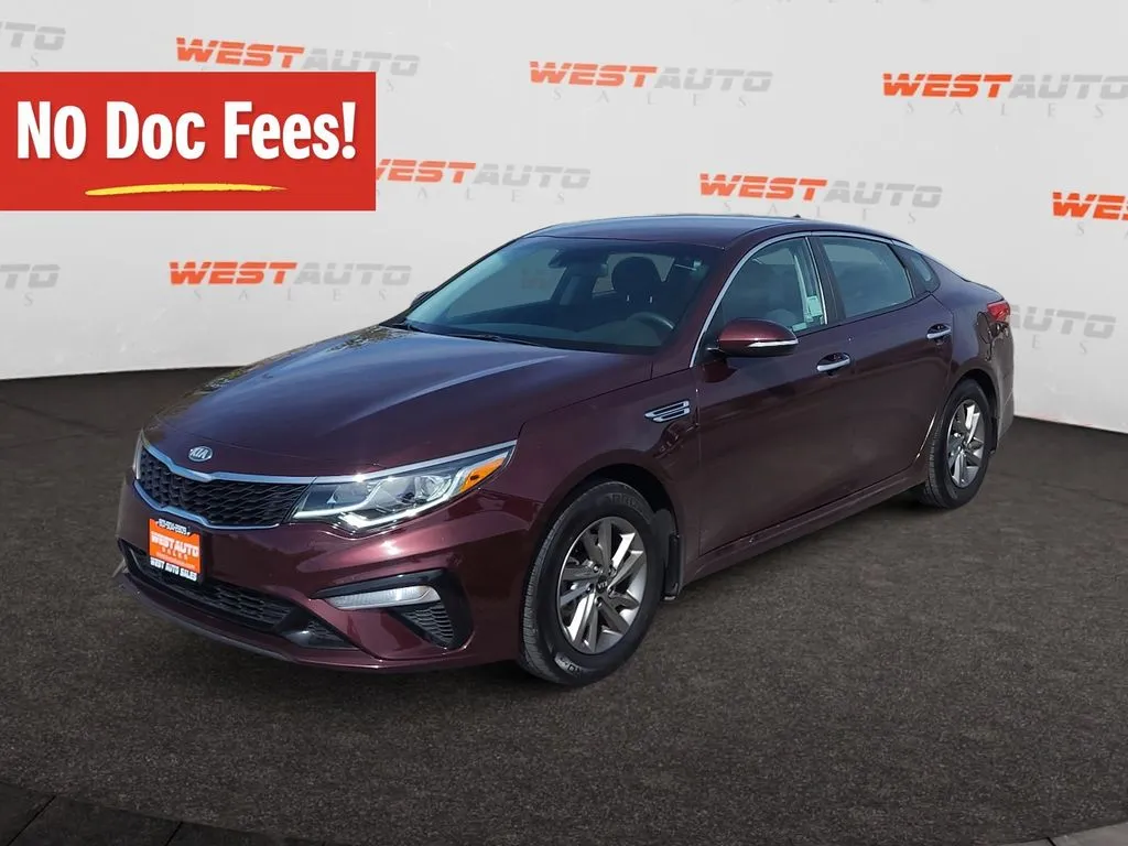 Red 2019 Kia Optima LX for sale in Tooele, UT