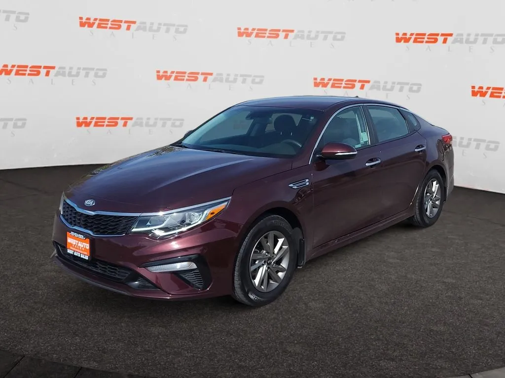 Red 2019 Kia Optima LX for sale in Tooele, UT