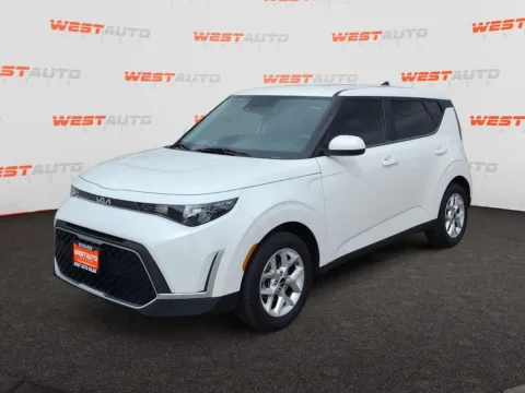 White 2023 Kia Soul LX for sale in Tooele, UT