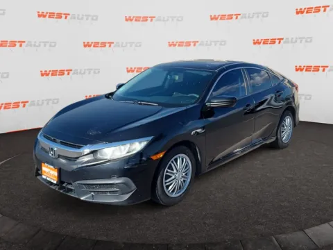 Red 2017 Honda Civic LX for sale in Tooele, UT