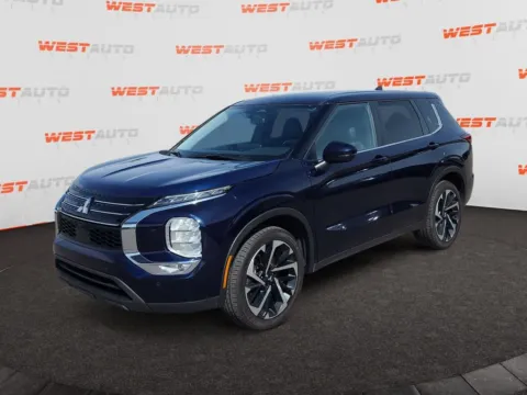 Blue 2024 Mitsubishi Outlander SE Black Edition for sale in Tooele, UT