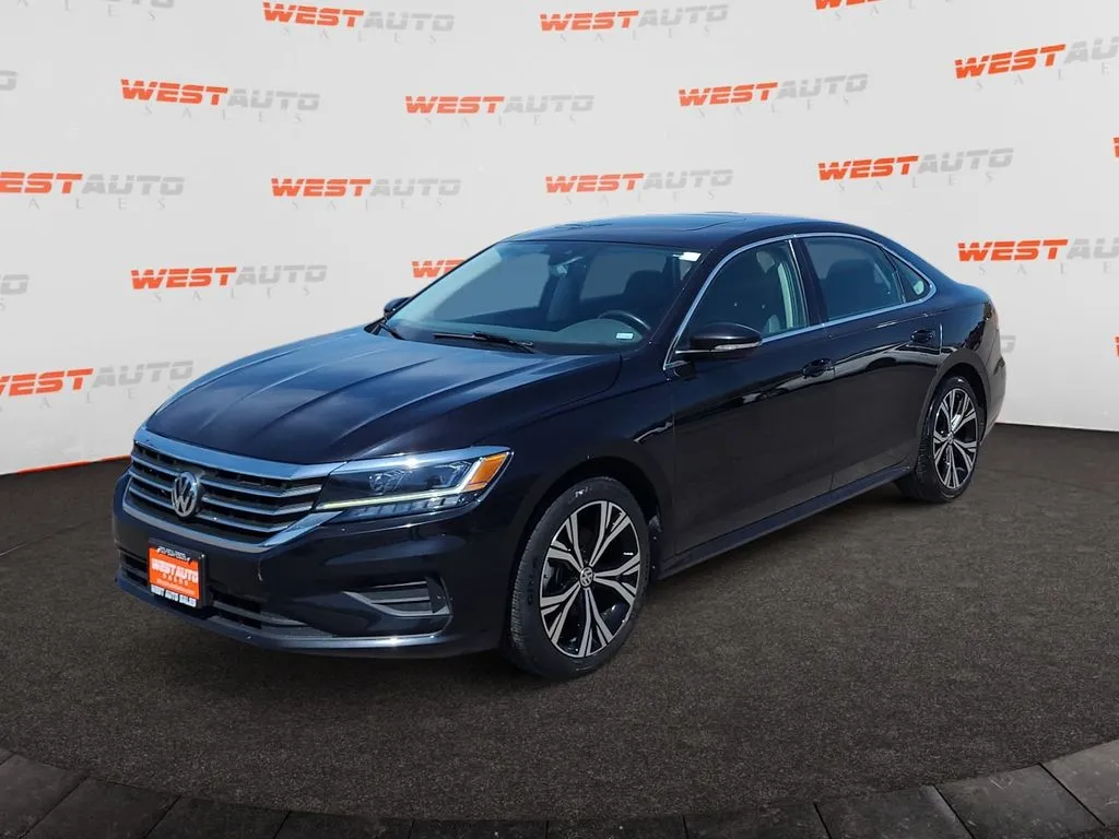 Black 2022 Volkswagen Passat 2.0T SE for sale in Tooele, UT