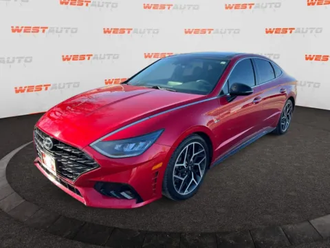 Red 2021 Hyundai Sonata N Line for sale in Tooele, UT