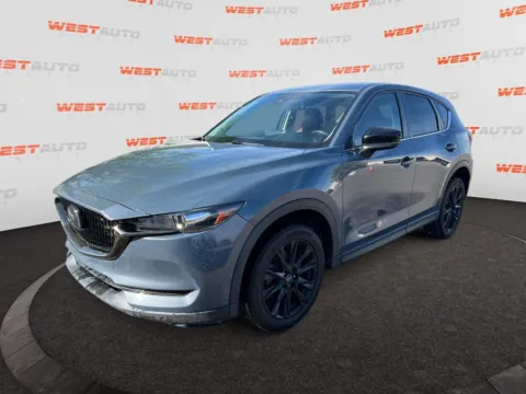Gray 2021 Mazda CX-5 Carbon Edition Turbo for sale in Tooele, UT