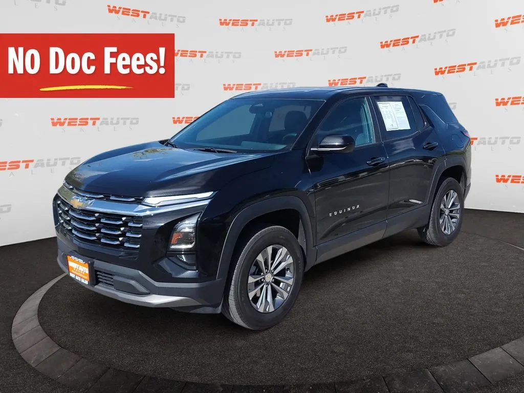Black 2025 Chevrolet Equinox LT for sale in Tooele, UT