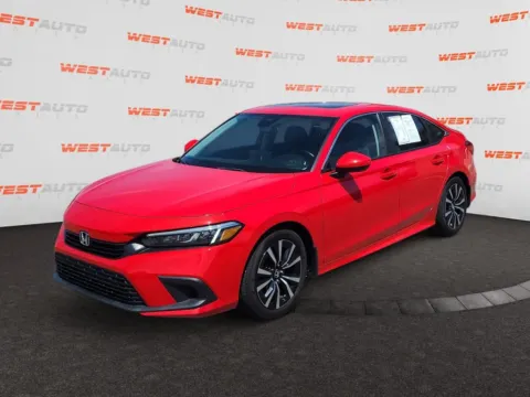 Red 2022 Honda Civic EX for sale in Tooele, UT
