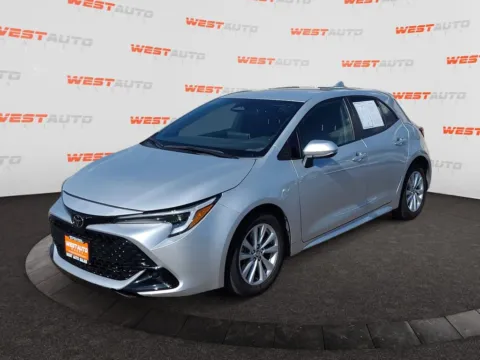 Silver 2023 Toyota Corolla Hatchback SE for sale in Tooele, UT