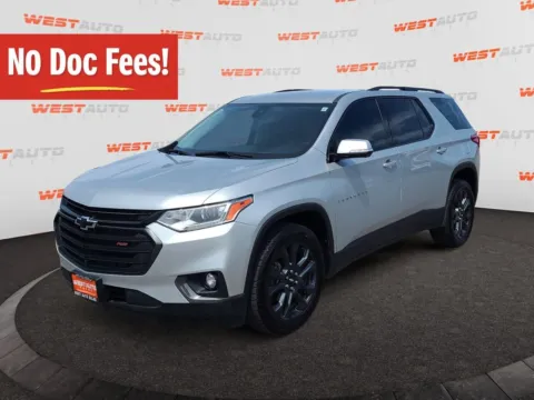 Silver 2020 Chevrolet Traverse RS for sale in Tooele, UT