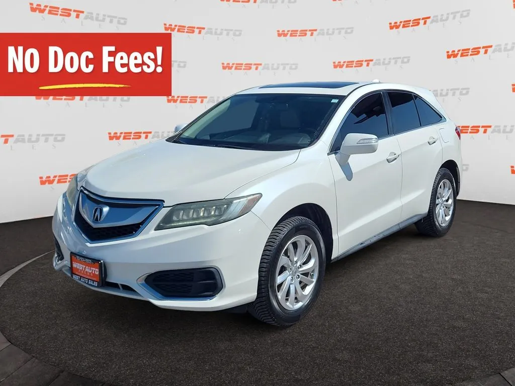 White 2017 Acura RDX Technology Package for sale in Tooele, UT