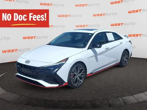 White 2023 Hyundai Elantra N for sale in Tooele, UT