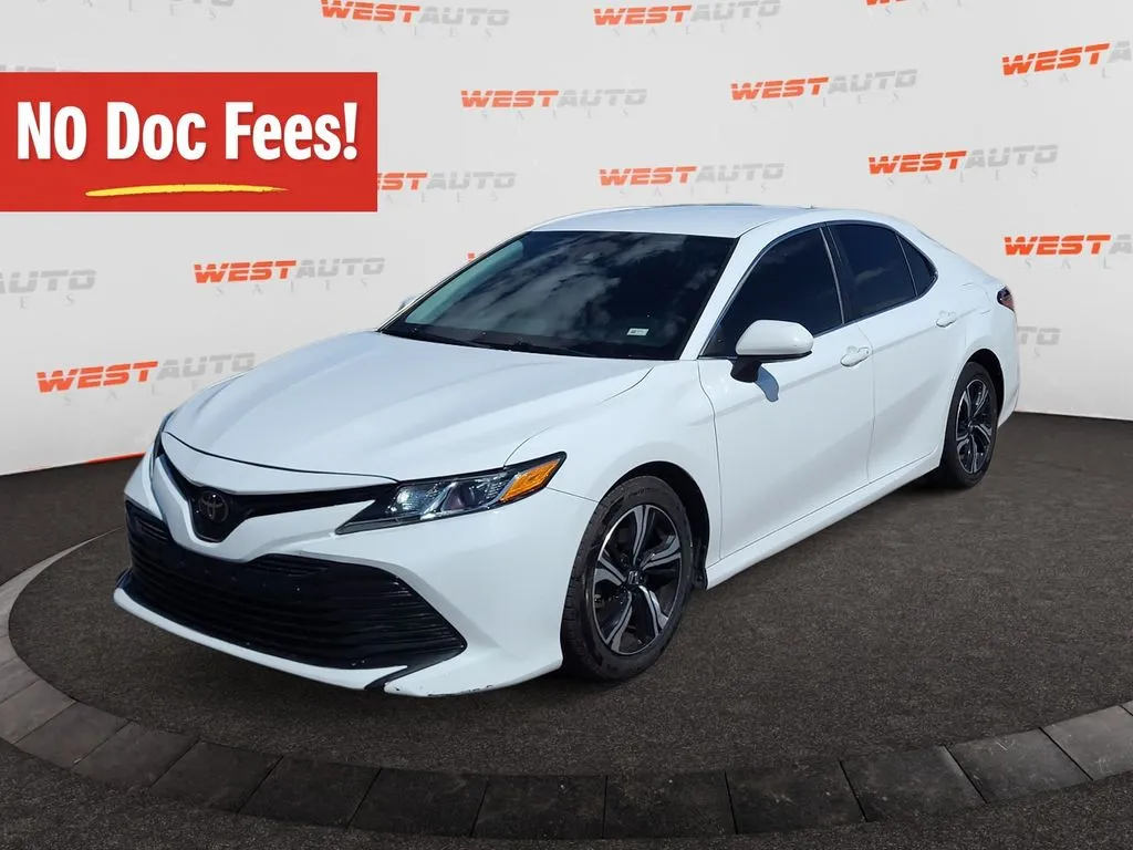 White 2019 Toyota Camry LE for sale in Tooele, UT