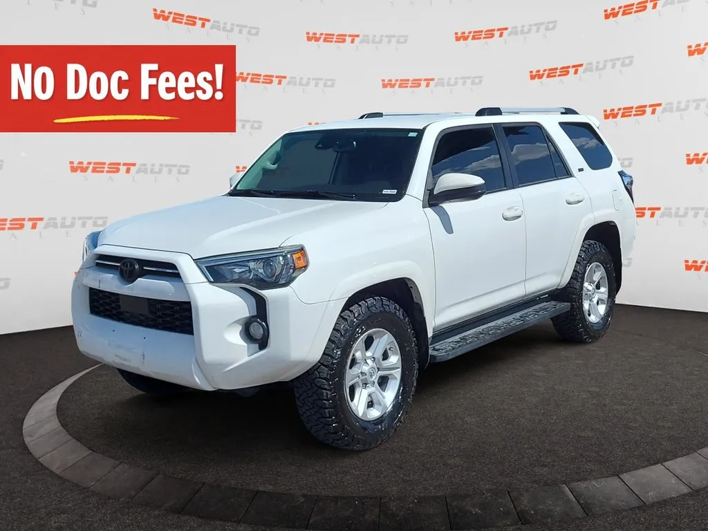White 2020 Toyota 4Runner SR5 for sale in Tooele, UT