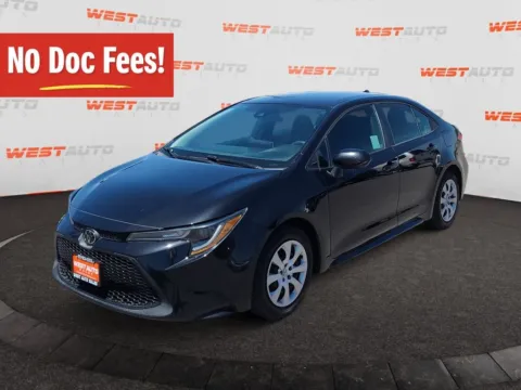 Black 2020 Toyota Corolla LE for sale in Tooele, UT