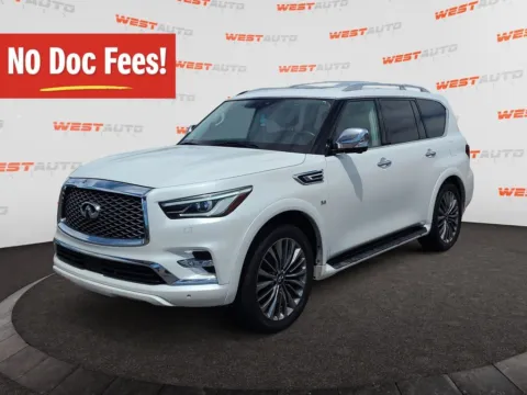 White 2018 INFINITI QX80 for sale in Tooele, UT