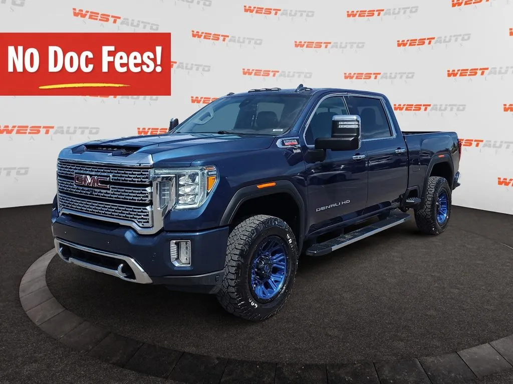 Blue 2021 GMC Sierra 3500HD Denali for sale in Tooele, UT