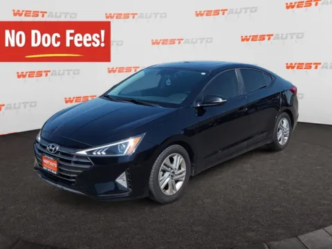 Black 2020 Hyundai Elantra for sale in Tooele, UT