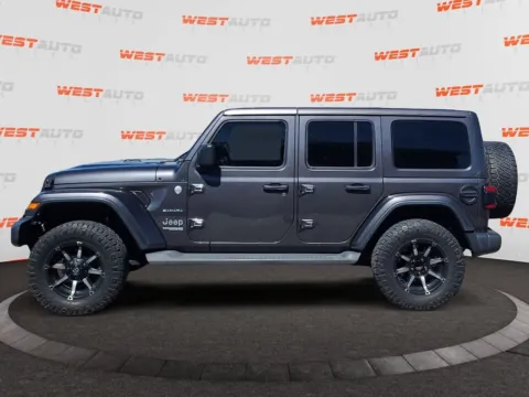 Photos of 2020 Jeep Wrangler Unlimited Sahara for sale in Tooele, UT at West Auto Sales - Tooele