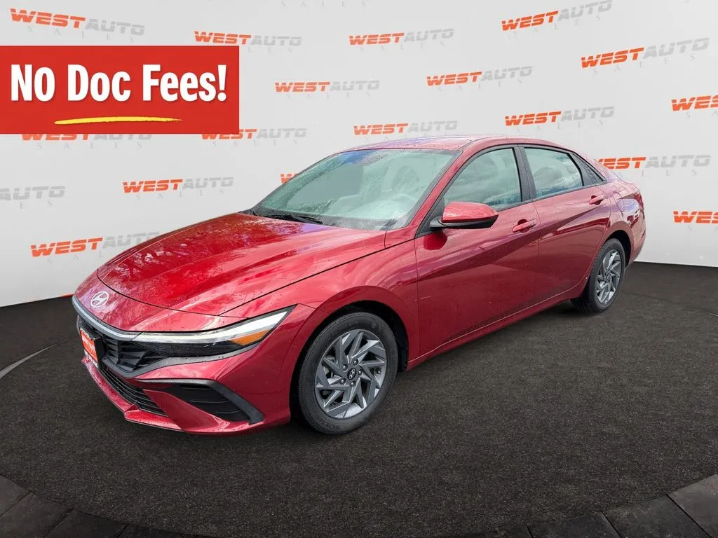 Red 2024 Hyundai Elantra SEL for sale in Tooele, UT