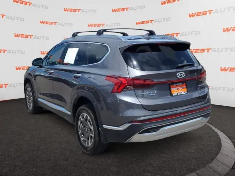 Another view of 2021 Hyundai Santa Fe Hybrid Blue for sale in Tooele, UT at West Auto Sales - Tooele