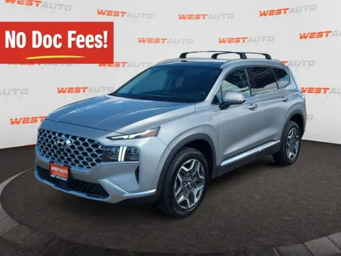 Silver 2022 Hyundai Santa Fe Limited for sale in Tooele, UT