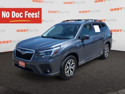 Gray 2021 Subaru Forester Premium for sale in Tooele, UT