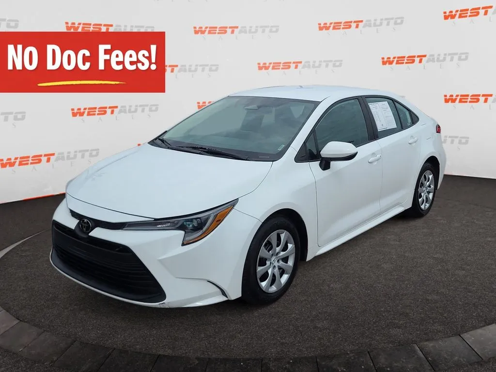 White 2024 Toyota Corolla LE for sale in Tooele, UT