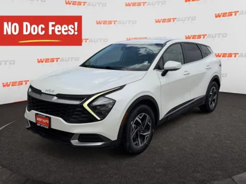 White 2023 Kia Sportage LX for sale in Tooele, UT