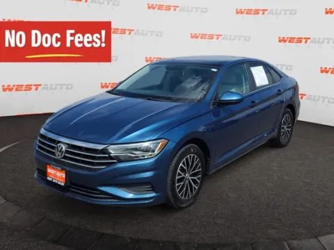 Blue 2019 Volkswagen Jetta 1.4T SE for sale in Tooele, UT