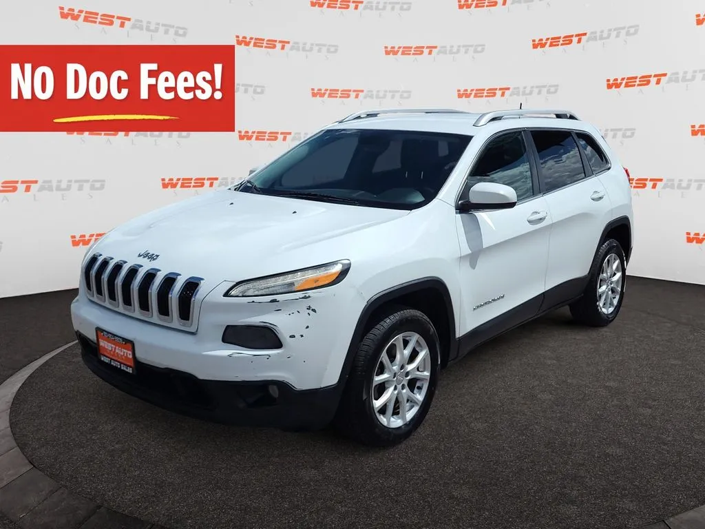 White 2016 Jeep Cherokee Latitude for sale in Tooele, UT