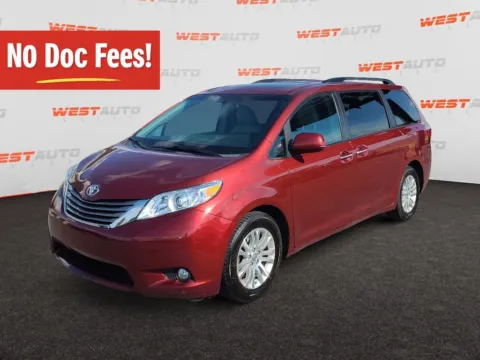 Red 2016 Toyota Sienna XLE for sale in Tooele, UT