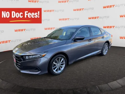 Gray 2021 Honda Accord LX for sale in Tooele, UT